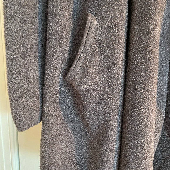 Barefoot Dreams Cozy Chic Lite Hi/Lo Cardigan Dark Gray/Carbon S/M - Picture 8 of 11